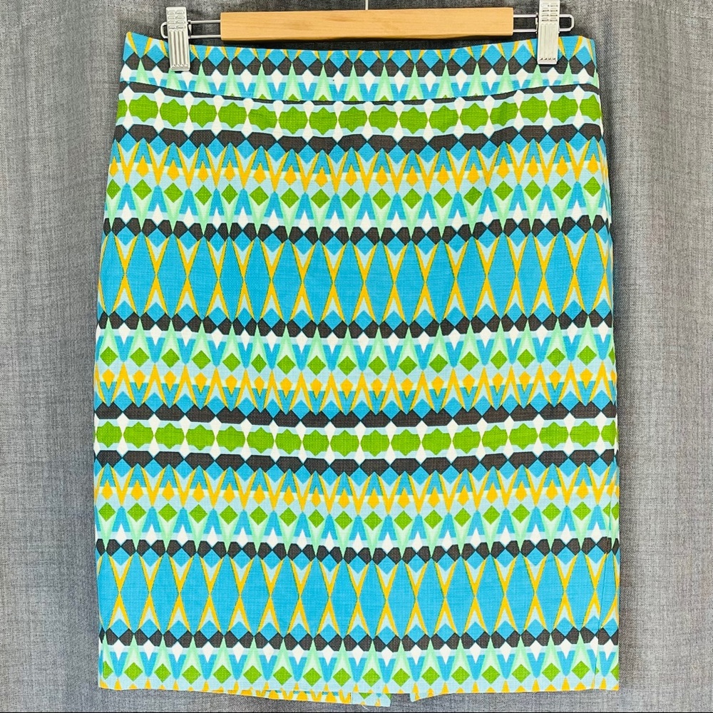 J. Crew Basketweave Pencil Skirt